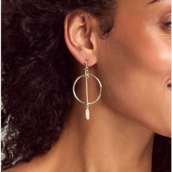 Kendra Scott Nalani Open Frame Earrings - Picture 8 of 16